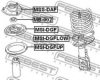 FEBEST MSS-DAF Mounting, shock absorbers